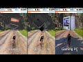 Zwift | Apple TV 4K vs GAMING PC || Direct Comparison