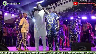 PASUMA FT SEFIU ALAO KANDOSO ON STAGE AT OSHODI DAY 2024 HOSTED BY MC OLUOMO