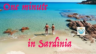 One minute in Sardinia