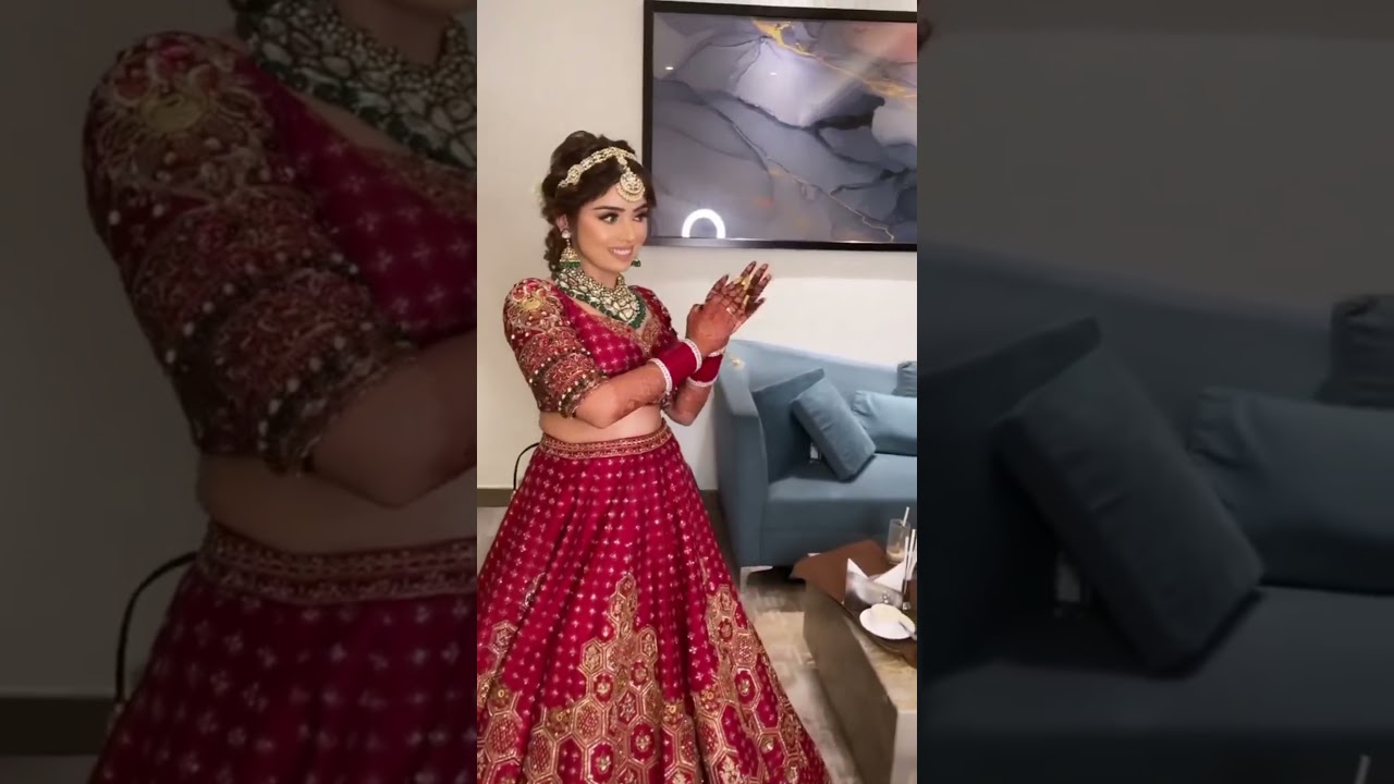 Gorgeous Bride Makeup Bridal Makeup Bridal Lehenga Shorts