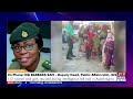 Ghana Immigration Service deports 105 foreign nationals after anti-trafficking operation.