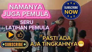 perlu perhatian/pendampingan khusus pemula#pemula itu aset#semangat jangan turun,ada yang gemesin