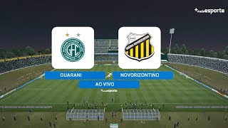 Guarani x Novorizontino - Paulistão 2021 no videogame +maisesporte