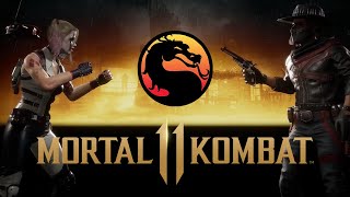 Mortal Kombat 11   Cassie Cage vs Erron Black | MK 11 Gameplay