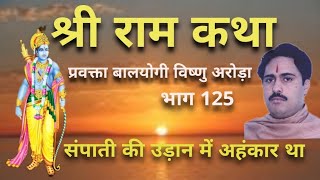 श्री राम कथा भाग 125 संपाती की उड़ान में अहंकार था