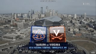 2019 Final Four intro (CBS) | Auburn vs Virginia | 4/6/19