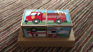 Melissa and Doug Vehicles Sound Blocks