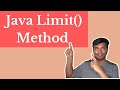 Limit Method of Java Stream API