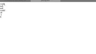JS 4 U 22: More on Javascript Strings