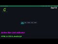 Active Nav Link indicator