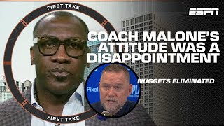 SAY IT CHEST HIGH! 🗣️ Shannon Sharpe & Stephen A. call out Michael Malone | First Take