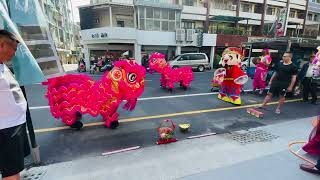 台南市雄威舘（布萊恩紅茶文南店-喬遷開幕）醒獅財神表演