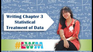 [Tagalog] Writing Chapter 3 Statistical Treatment of Data with Example