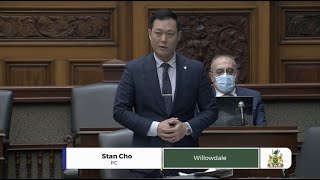 Ontario MPP Stan Cho's Remarks at the Second Reading for #ConvenienceStoreWeek