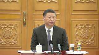 Chinese President Xi Jinping meets Lao President Thongloun Sisoulith