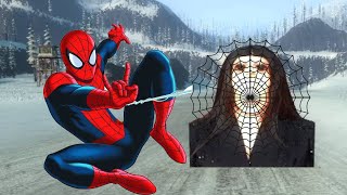 Spiderman vs Rosalia Bizcochito gmod nextbot