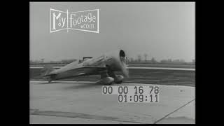 1934 Roscoe Turner Tests Model 44 in Detroit