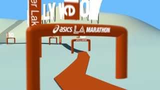 ASICS LA Marathon Course Video