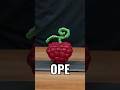 The Ope Ope Devil Fruit Tastes Horrible