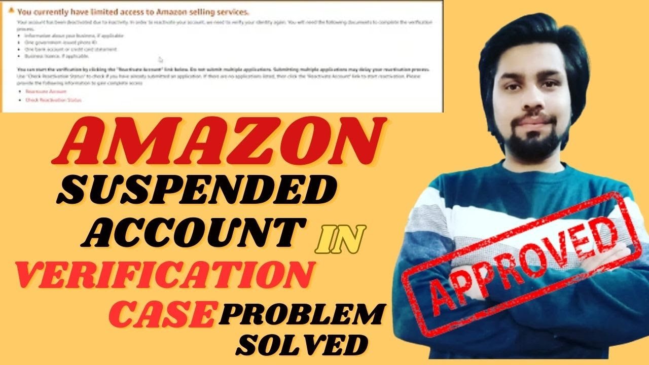 Amazon Suspended Your Account In Documents Verification Case | How ...