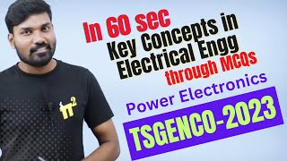 Key concepts in Electrical engineering through MCQs (Power Electronics)