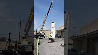 Large Pylon Sign Installation