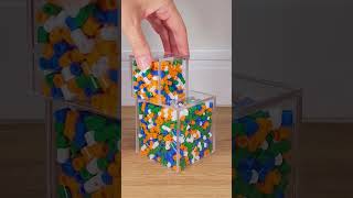 This simple beads video looks AWESOME IN REVERSE!!!! 🧡💙💚