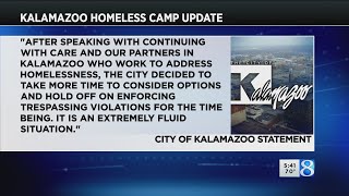 Kalamazoo homeless camp to remain open