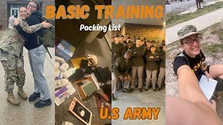 ARMY BASIC TRAINING PACKING LISTS 2024 | WHAT YOU ACTUALLY NEED