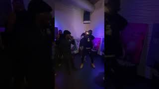 Blac Lou Caine & 320 Swoo performing 'Crack Da Code'