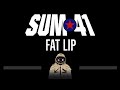 Sum 41 • Fat Lip (CC) 🎤 [Karaoke] [Instrumental Lyrics]