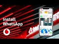 WhatsApp | How to install WhatsApp | iOS iPhone | TechTeam | Vodafone UK