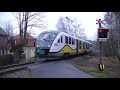 spoorwegovergang varnsdorf cz railroad crossing Železniční přejezd