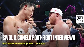 Dmitry Bivol and Canelo Alvarez | Post Fight Interviews