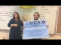 gcs human resources surprises teacher at jamestown middle