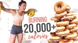 CAN YOU UNDO A "BAD" DIET? Calorie Burn Challenge!