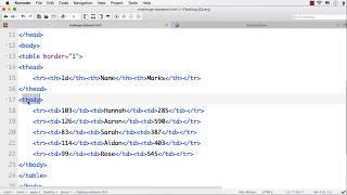 jQuery: Create a Table with Sortable Columns - Part 1