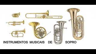 CONHECENDO DIFERENTE INSTRUMENTO DE SOPRO