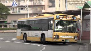 【山陽バス】1310いすゞPJ-LV280L1改＠朝霧駅('12/01)