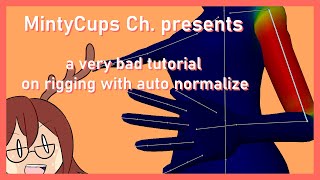 very quick rigging tutorial ( auto normalize blender )