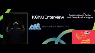 KGNU Interview on Morning Magazine with Devin Patrick Hughes