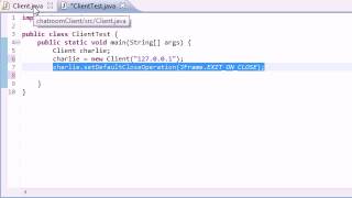 Intermediate Java Tutorial 58 Finishing the Coding for the Instant Message Program YouTube