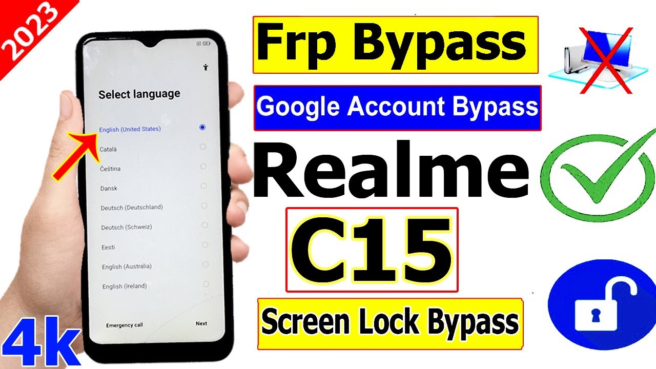 Realme C15 Frp Bypass | Realme (RMX2195)Frp Bypass Without Pc | Google ...