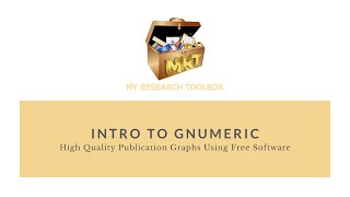 High Quality Publication Graphs using free software.