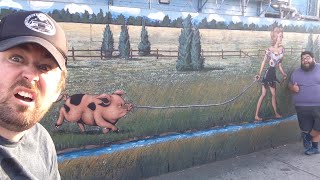 TheDailyWoo - 988 (3/16/15) Worlds Largest Pig Mural