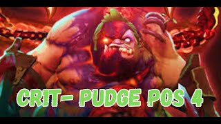 Cr1t Pudge Pos 4 Play | Top Player Rank Dota 2 Gameplay!