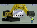 nzg komatsu pc 1250 11 excavator lehnhoff coupler by cranes etc tv