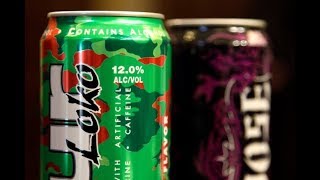The dangers of sugary caffeinated alcohol drinks
