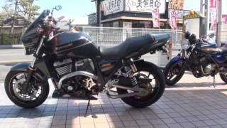 紅の拘り　MAVERICK・OVER RACINGエキゾーストサウンドを聞け　限定カーボンシンプソンヘルメット　SIMPSON　Kawasaki　ZRX1200 DAEG