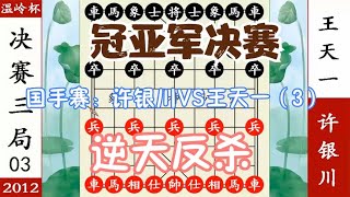 象棋神少帅：温岭杯国手赛 决赛 第三局 许银川VS王天一 逆天反杀